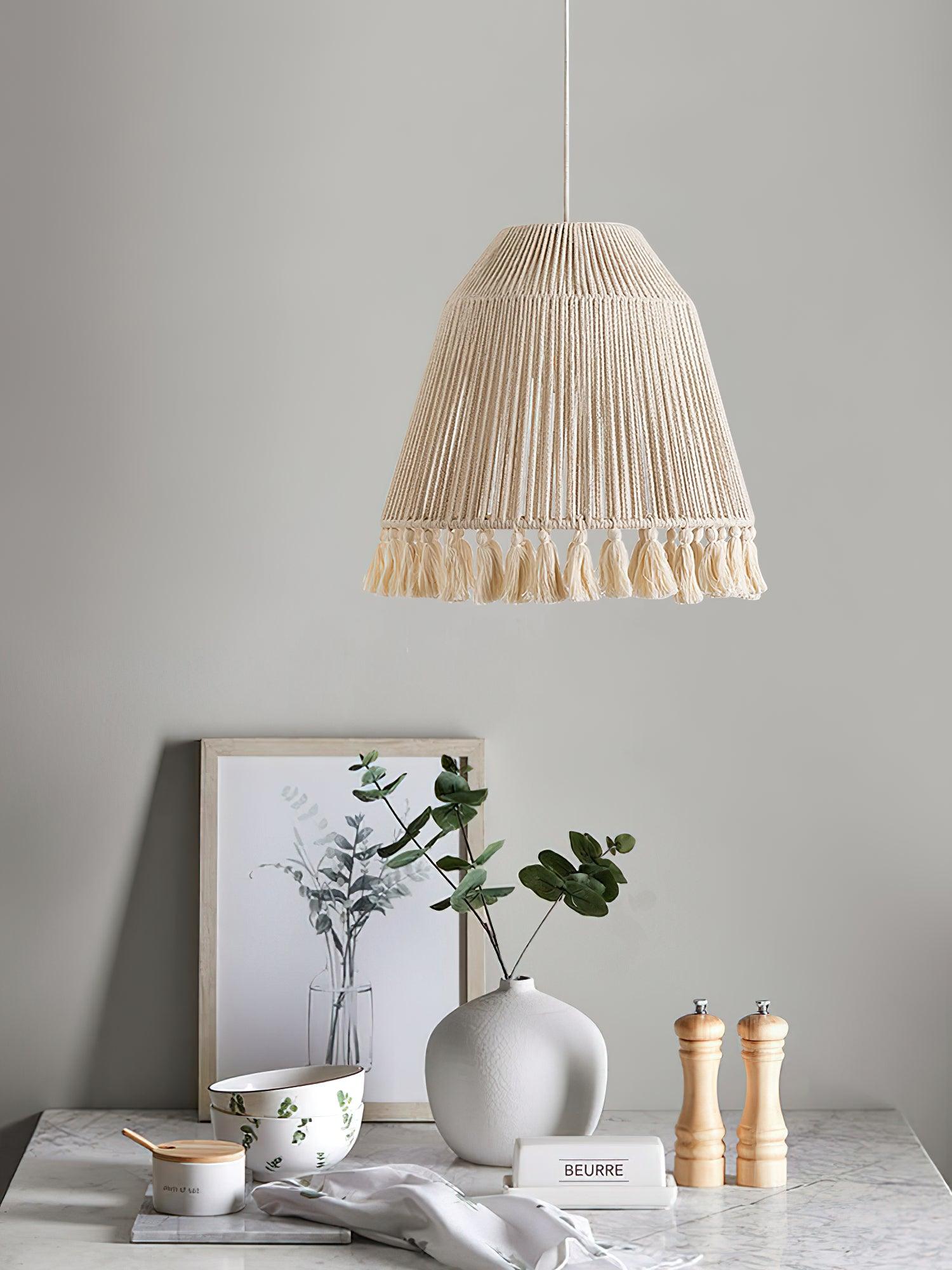 Alsolia – Traditional Rope Pendant Light