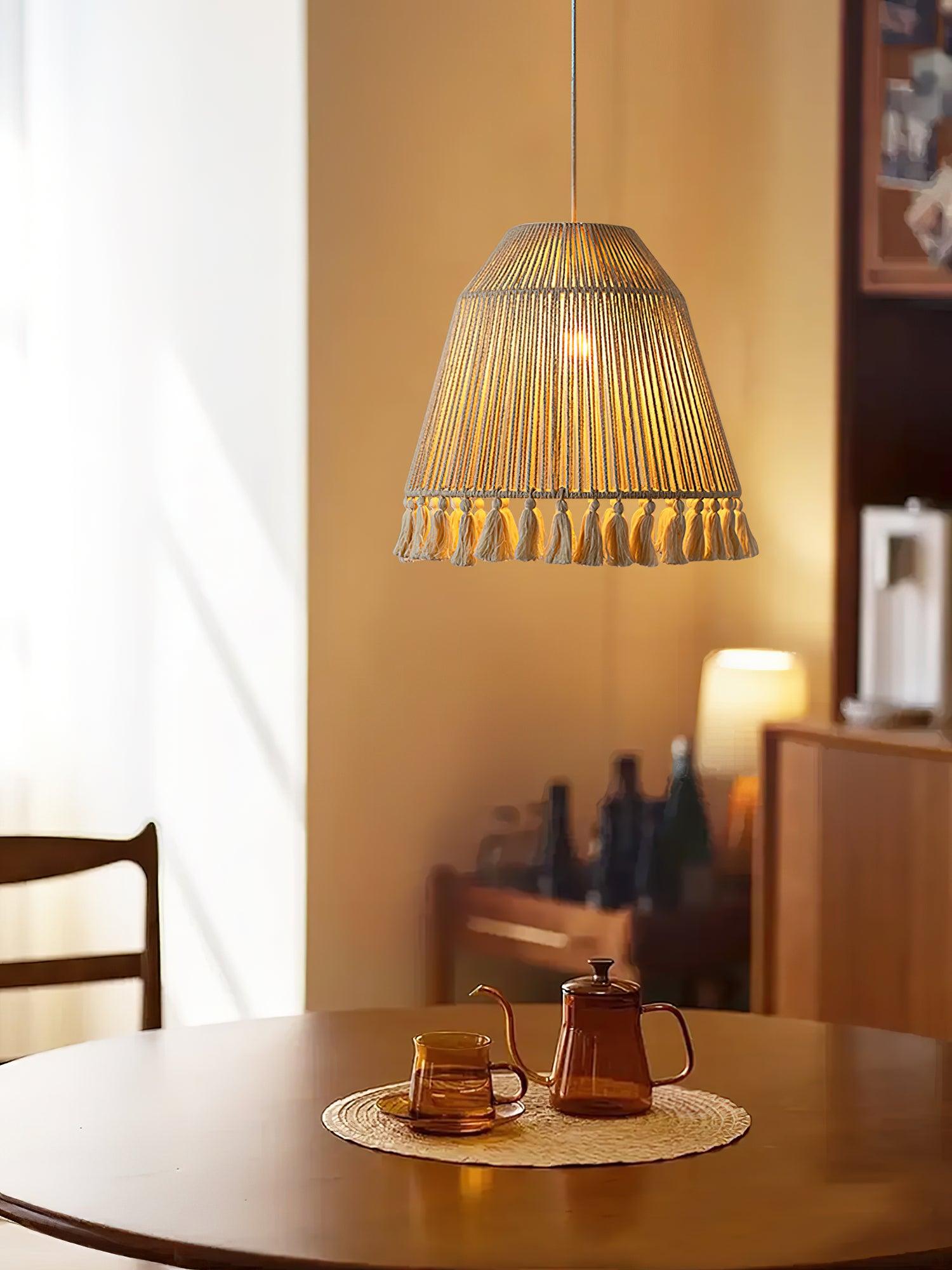 Alsolia – Traditional Rope Pendant Light