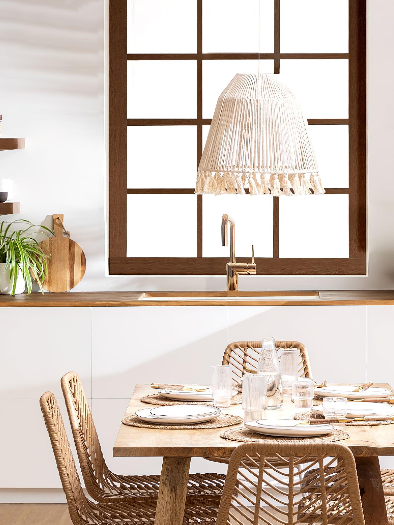 Alsolia – Traditional Rope Pendant Light