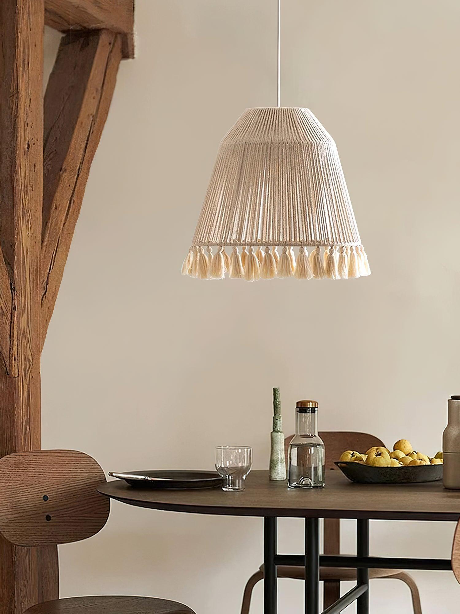 Alsolia – Traditional Rope Pendant Light