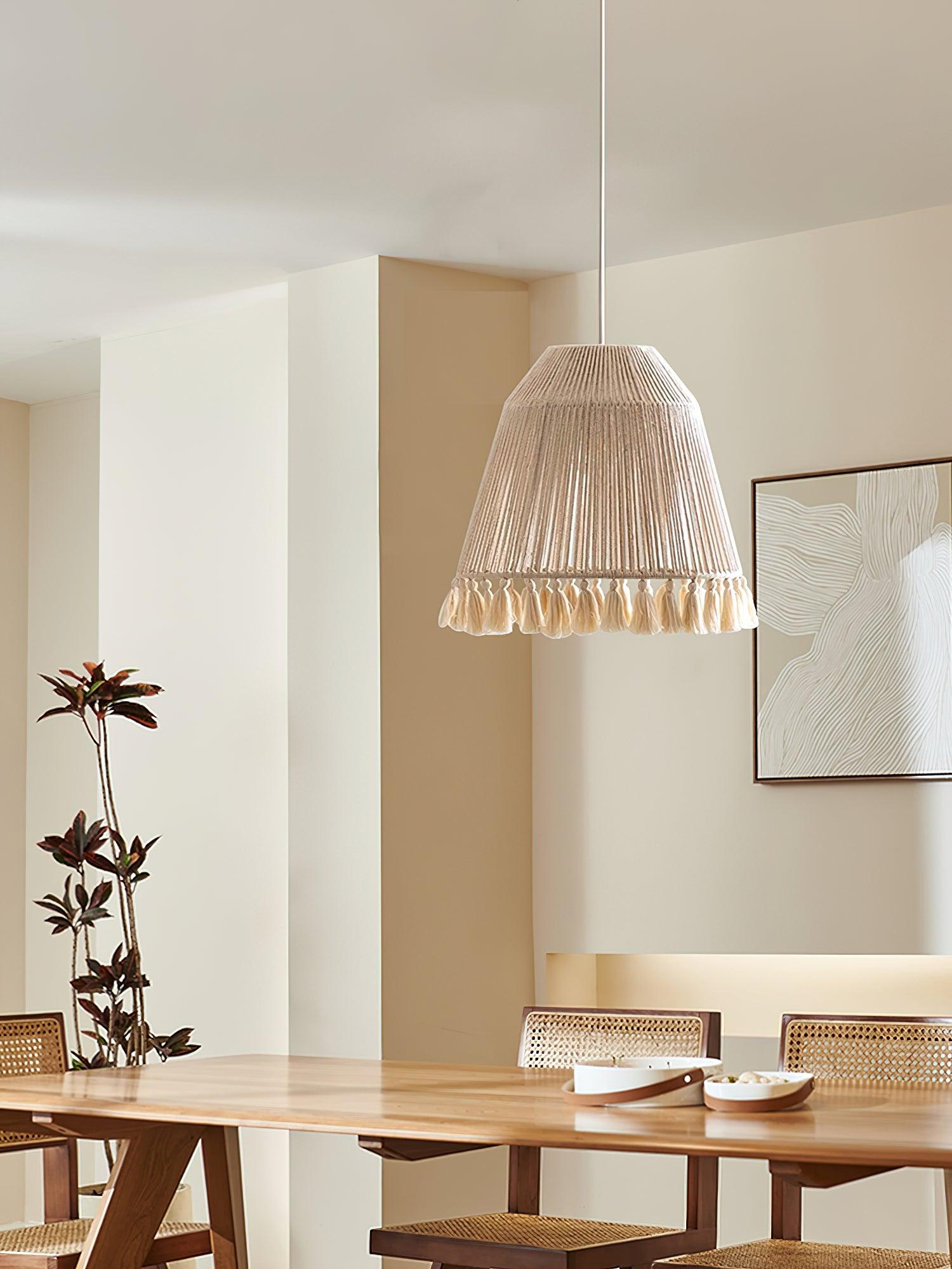 Alsolia – Traditional Rope Pendant Light