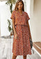 Florine - Midi Jurk met Elegante Pasvorm