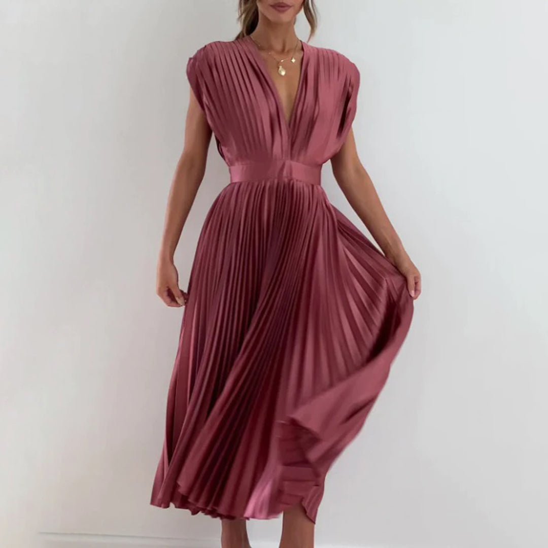 VILHELMINA - Elegante maxi jurk