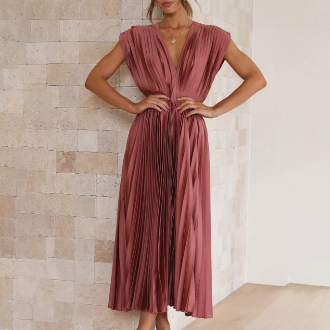 VILHELMINA - Elegante maxi jurk