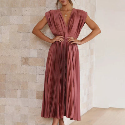 VILHELMINA - Elegante maxi jurk