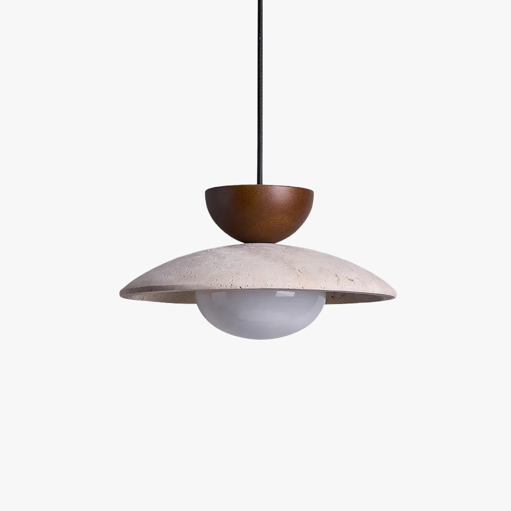 Clavelle - Travertine Pendant Light