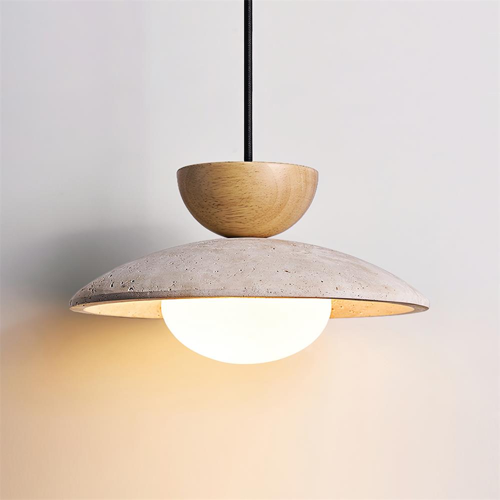 Clavelle - Travertine Pendant Light