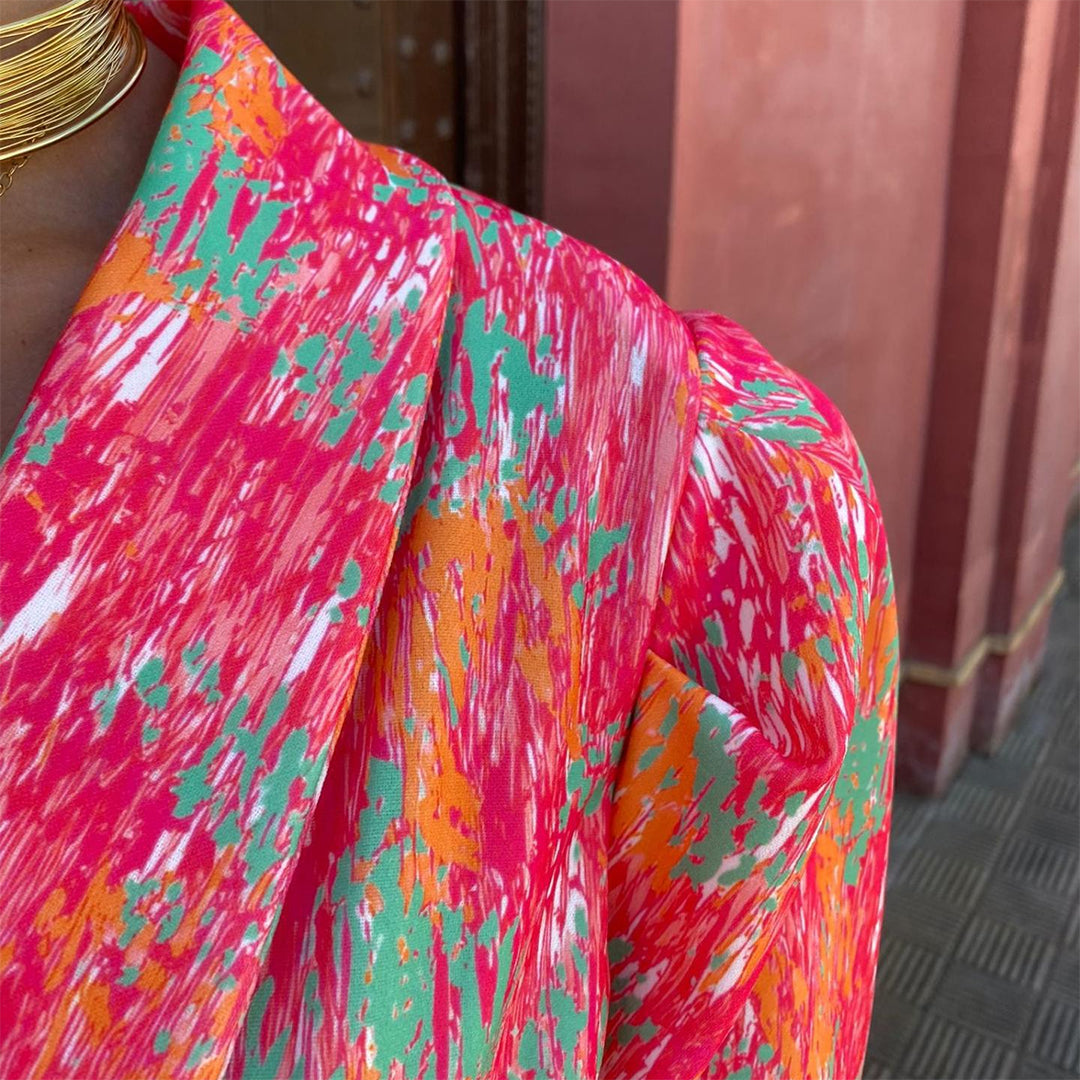 KAHLANI - Stylish V-neck romper