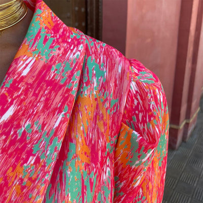 KAHLANI - Stylish V-neck romper