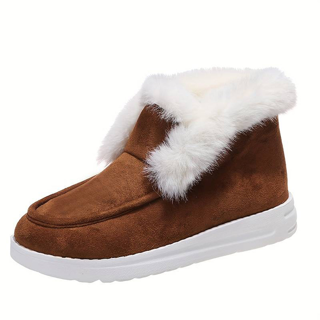 Lancy - Cozy Fluffy Sneakers for Women