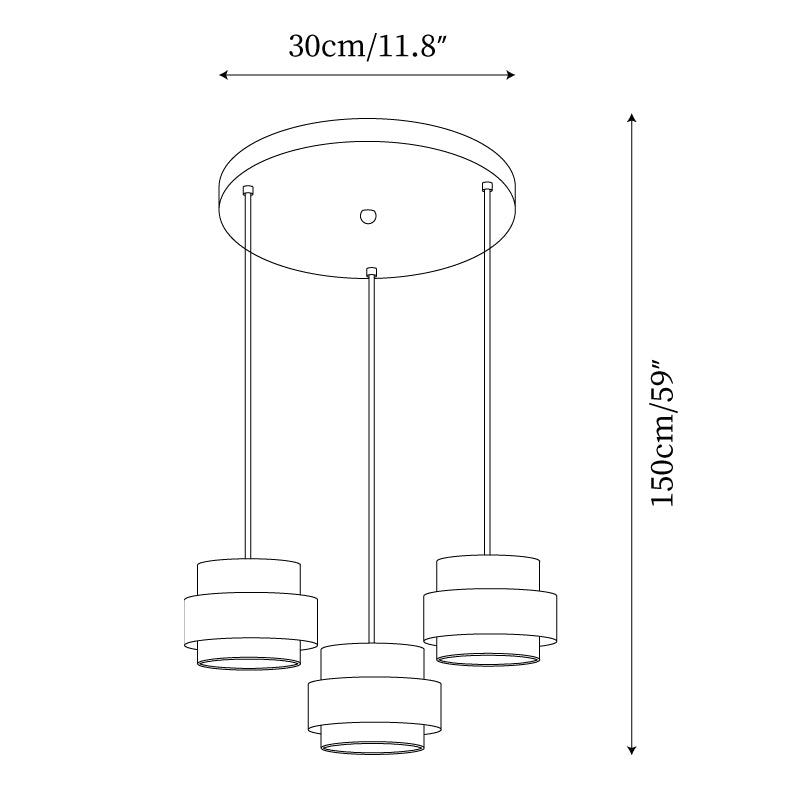 Aurelian – Travertine Pendant Light