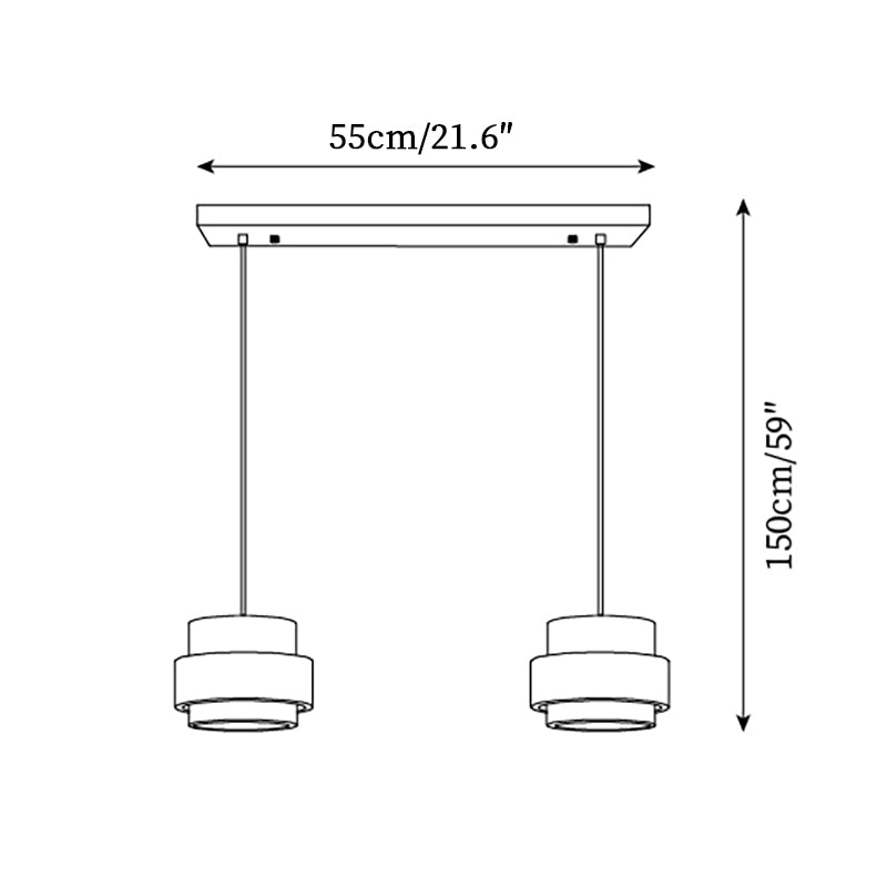 Aurelian – Travertine Pendant Light