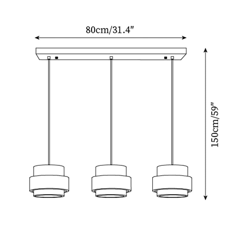 Aurelian – Travertine Pendant Light