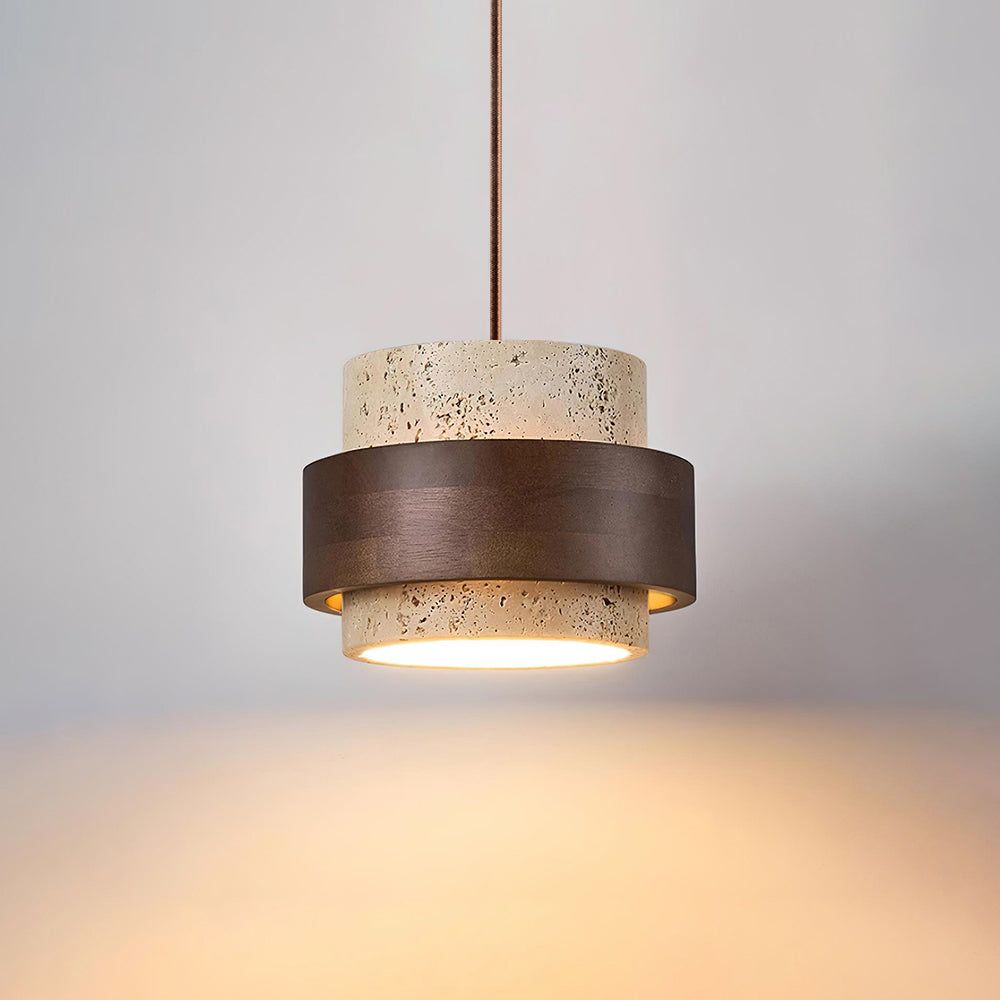 Aurelian – Travertine Pendant Light
