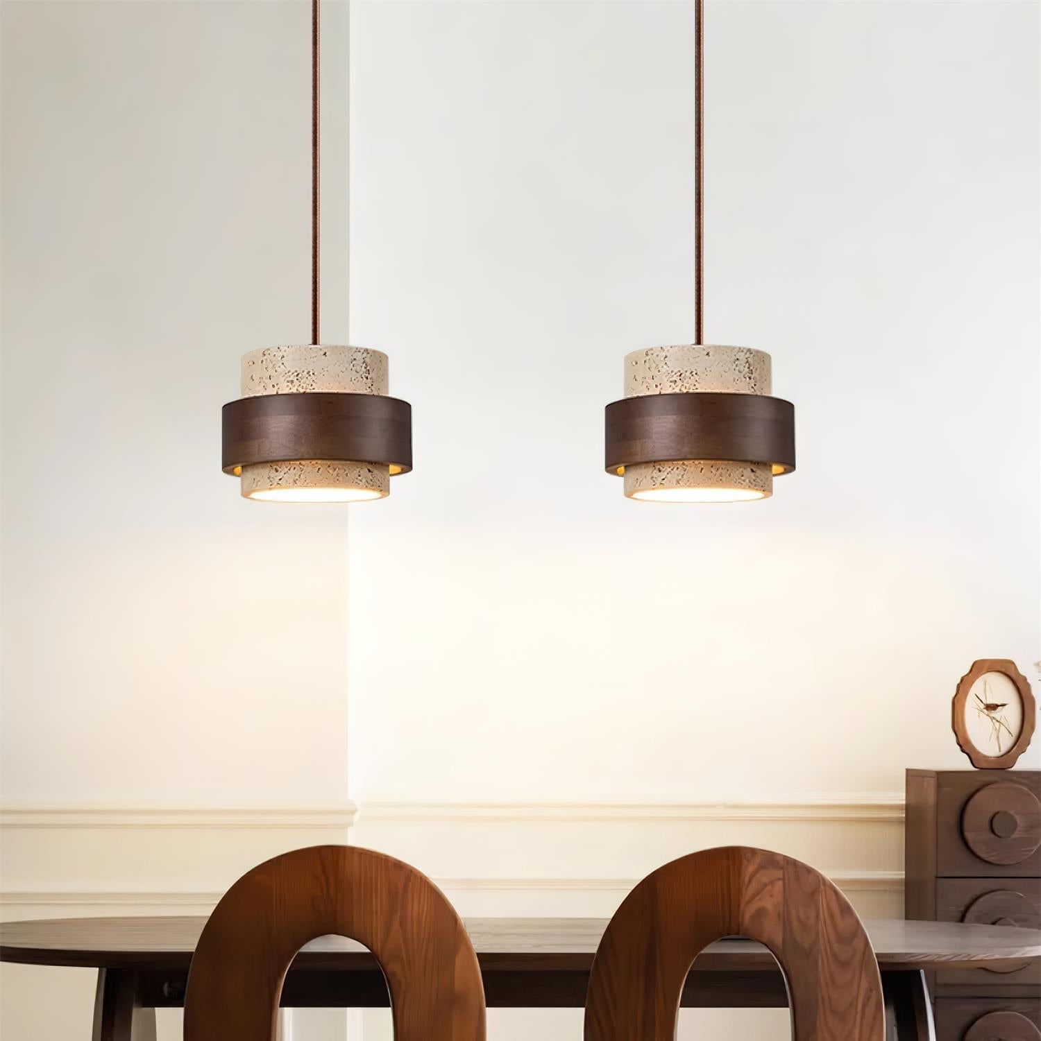 Aurelian – Travertine Pendant Light