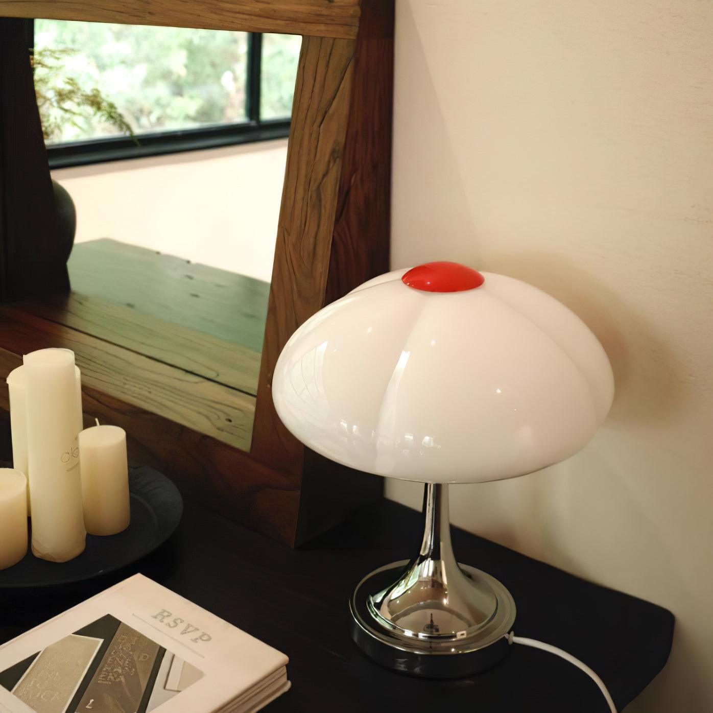 Lunari – Contemporary Table Lamp with Chrome Finish