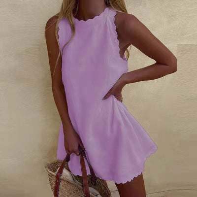 Lainey - casual mouwloos zomerjurk