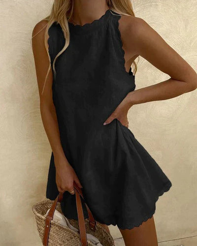 Lainey - casual mouwloos zomerjurk