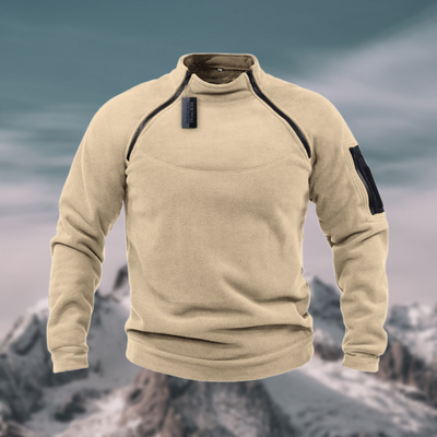 Winddichte en tactische fleece trui voor mannen