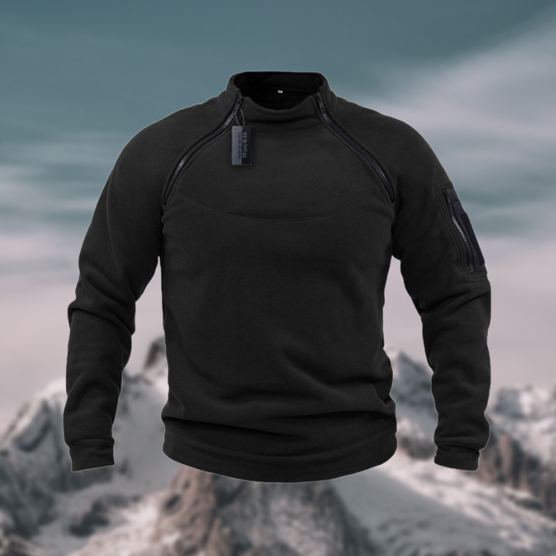 Winddichte en tactische fleece trui voor mannen