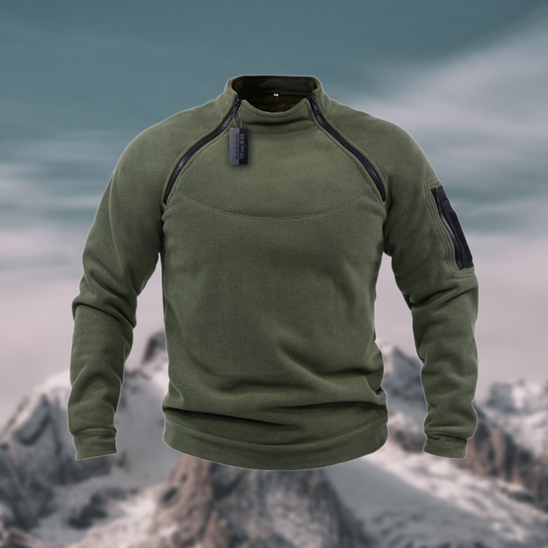 Winddichte en tactische fleece trui voor mannen