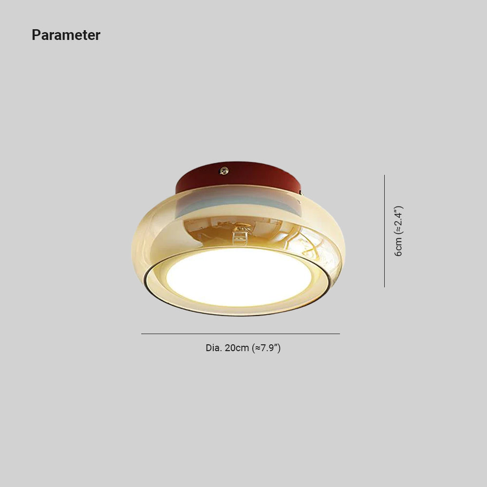 Aveline – Vintage Glass Ceiling Light