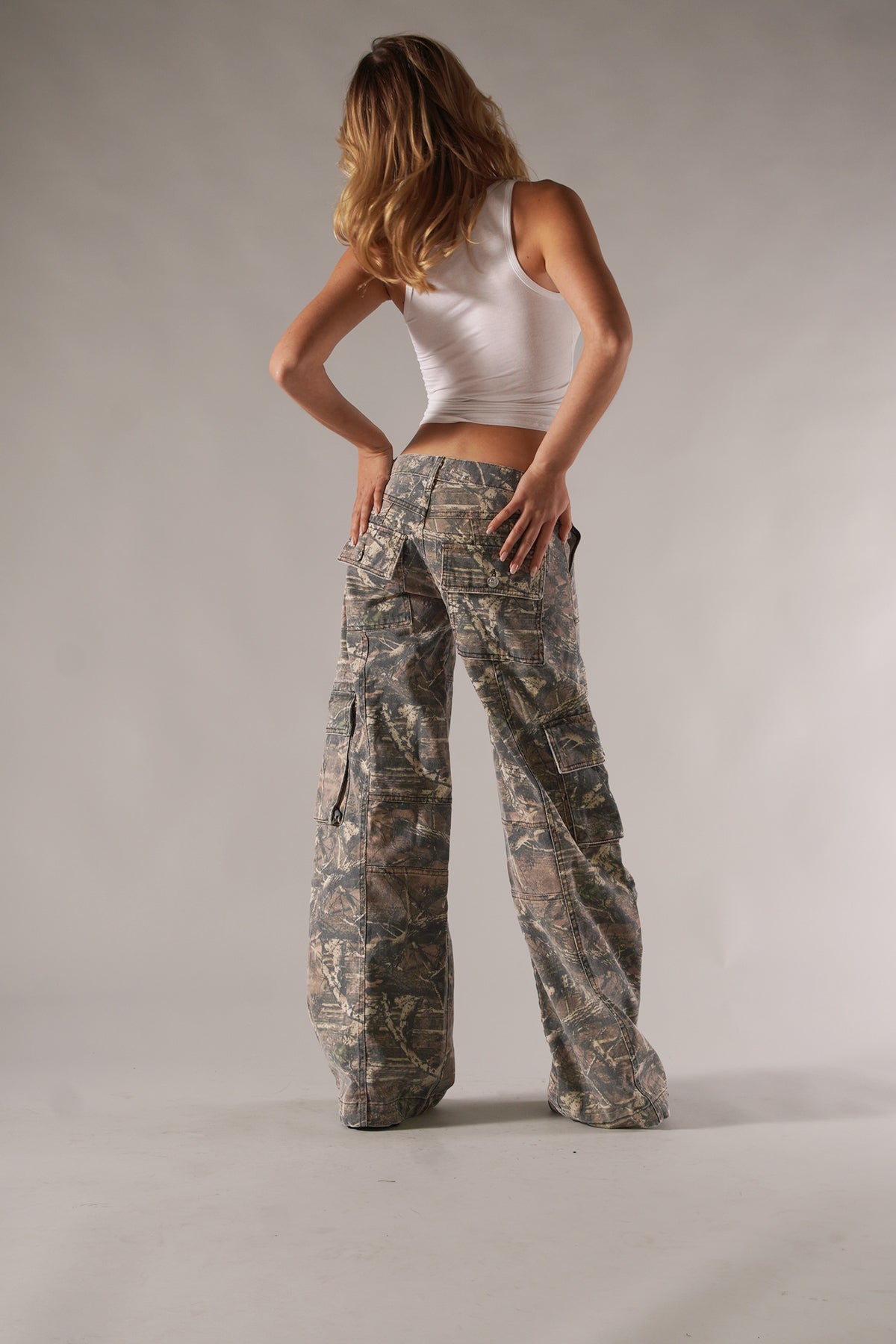 Sheba - Camo Cargo Broek voor Vrouwen