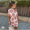 Mara - trendy one-shoulder mini jurk