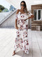 Rosemary - bloemige off-shoulder maxi jurk