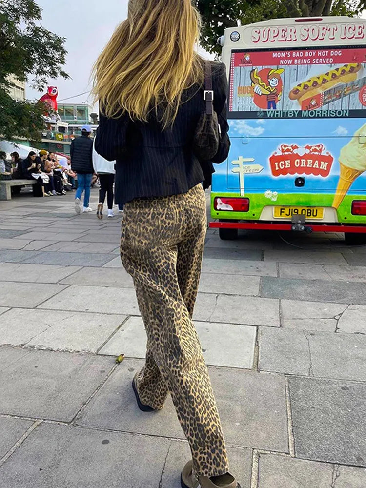Leopard pants 