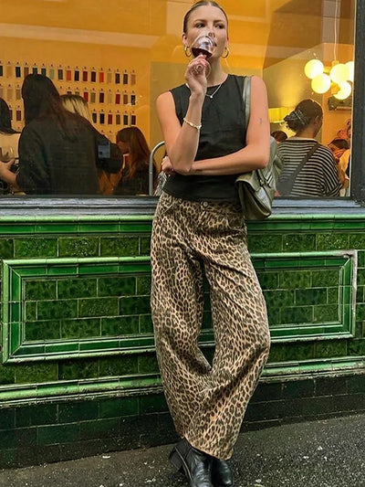 Leopard pants 