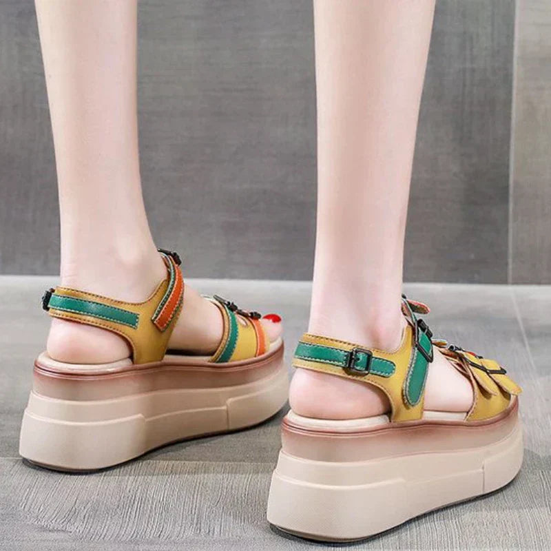 Ketaly - Non-slip sandals with thick soles