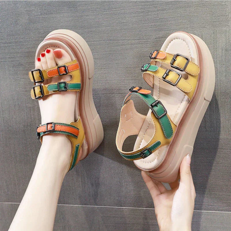 Ketaly - Non-slip sandals with thick soles