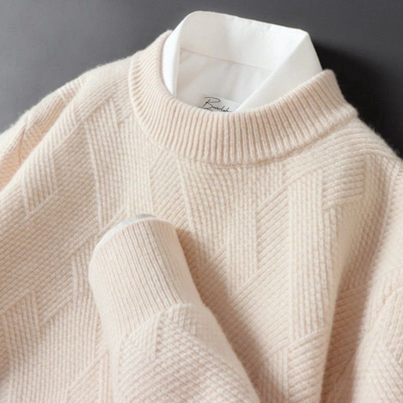 Elegante kasjmiertrui voor heren in verschillende kleuren
