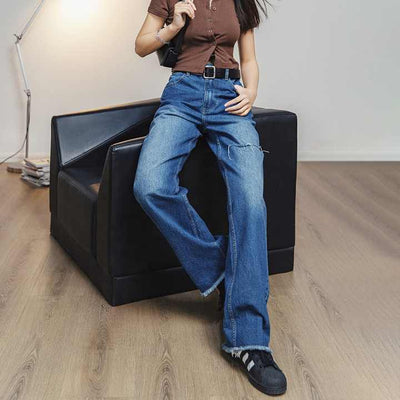 Denise | Vintage Straight-Leg Jeans for a Timeless Look