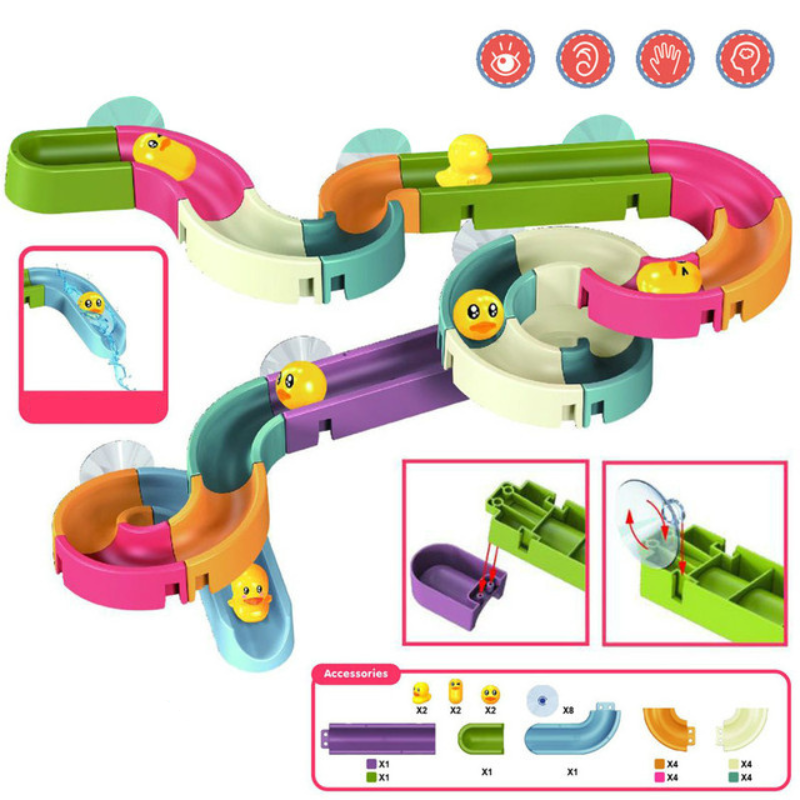 QuackyGlide – Interactief Badspeelgoed – Glijden & Genieten