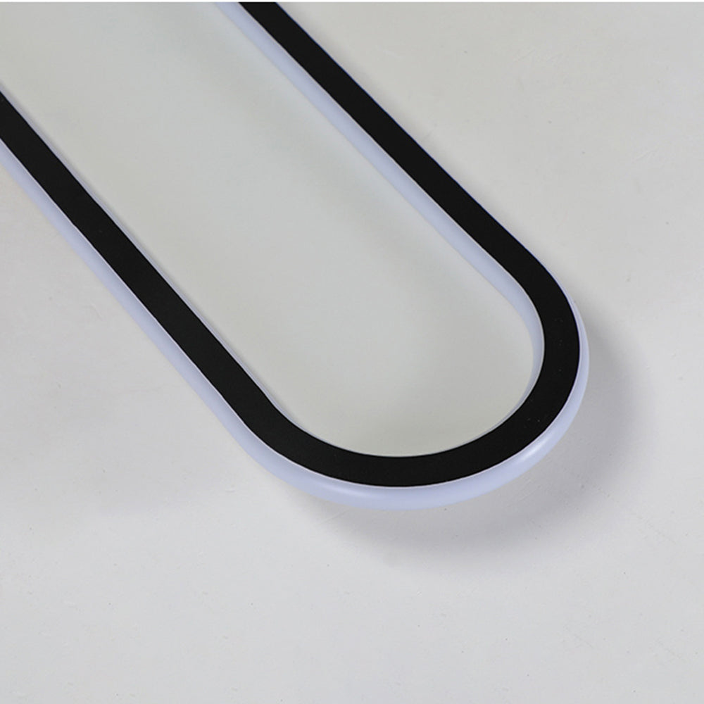 Avelon – Rectangular Ceiling Light Black & Gold for Bedroom/Living Room