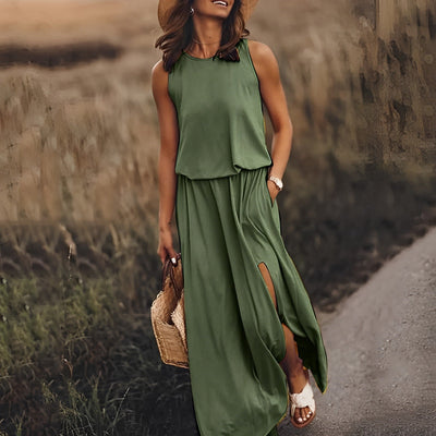 Elegante Kleurrijke Dames Maxi Jurk