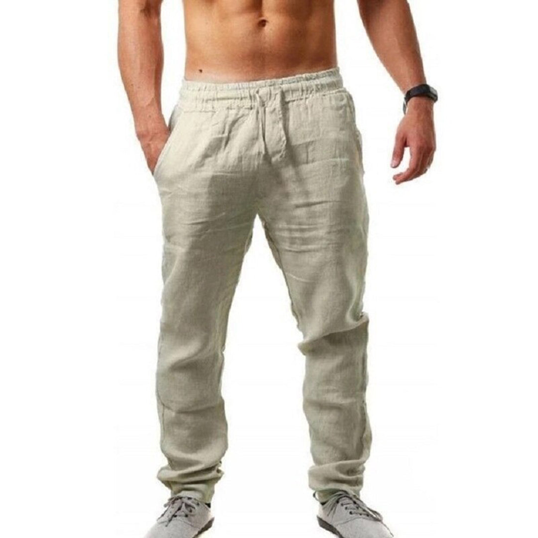 Luchtige linnen broek voor heren | Perfect voor lente/zomer