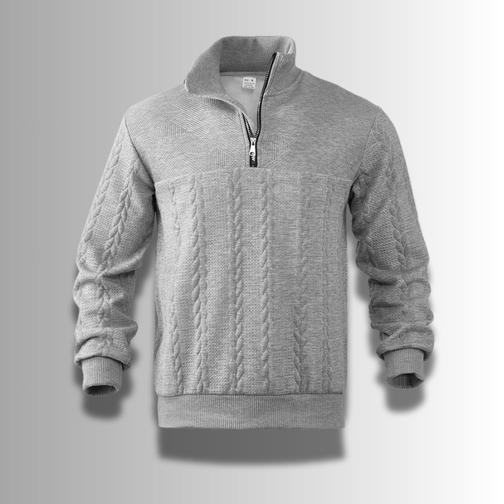Hoogwaardige herensweater van merinowol