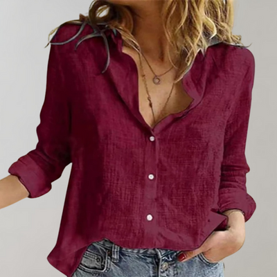Isabeau – Timeless Cotton Blouse
