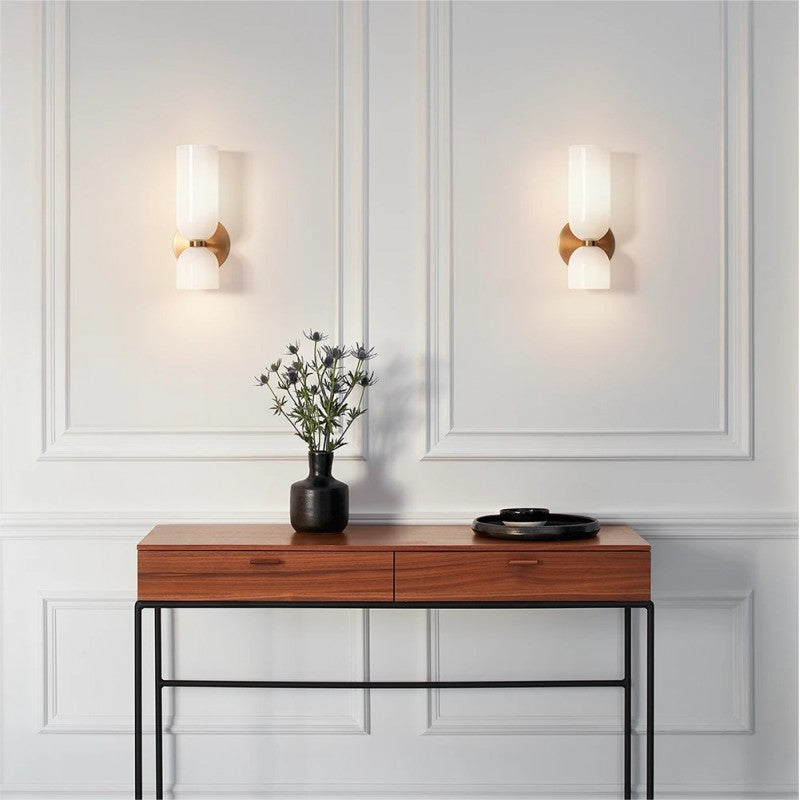 Conyxa - Double Glass Wall Light for Living Room