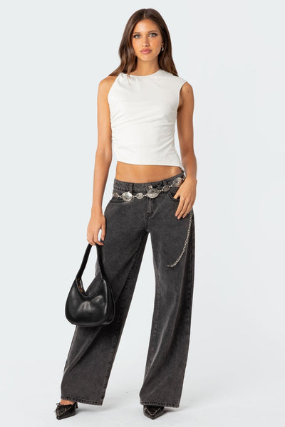 Lunette - The retro flair jeans with a low waist