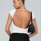Elaine | Trendy Backless Crop Top with Short Sleeves