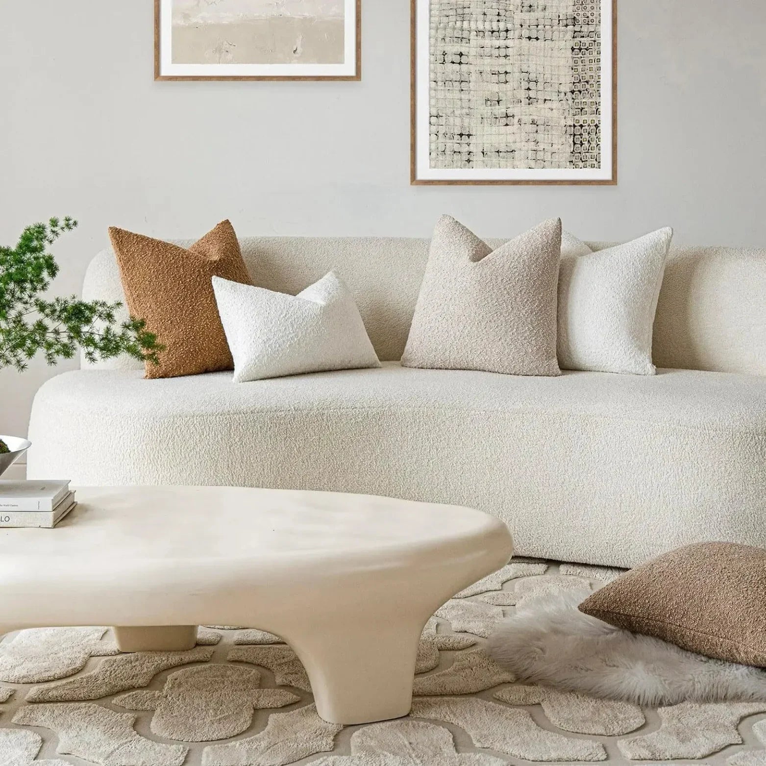 Parion - Premium Boucle Cushion Cover 45cm x 45cm