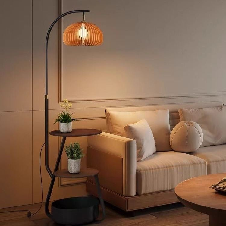 Elarionn - Industrial Bronze Tiered Plant Stand Light