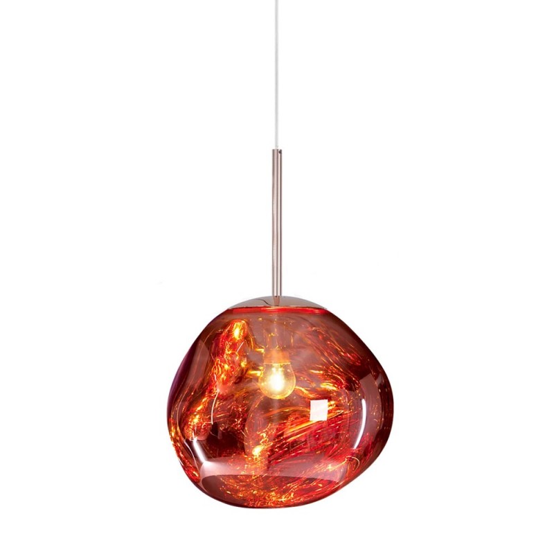 Lordia - Molten Lava Irregular Glass Pendant Light