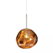 Lordia - Molten Lava Irregular Glass Pendant Light