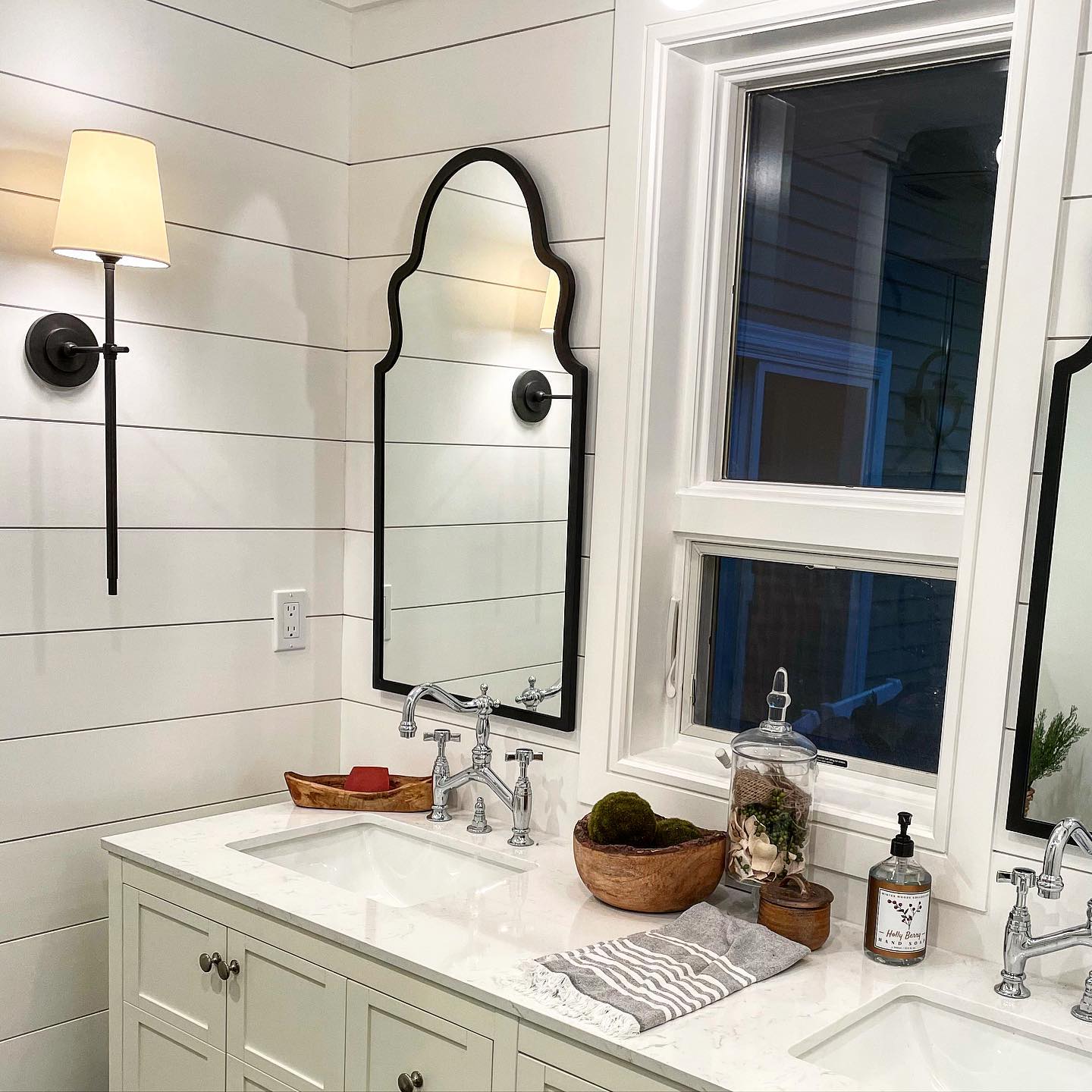 Belarion - Brass Fabric Tapered Shade Wall Sconce