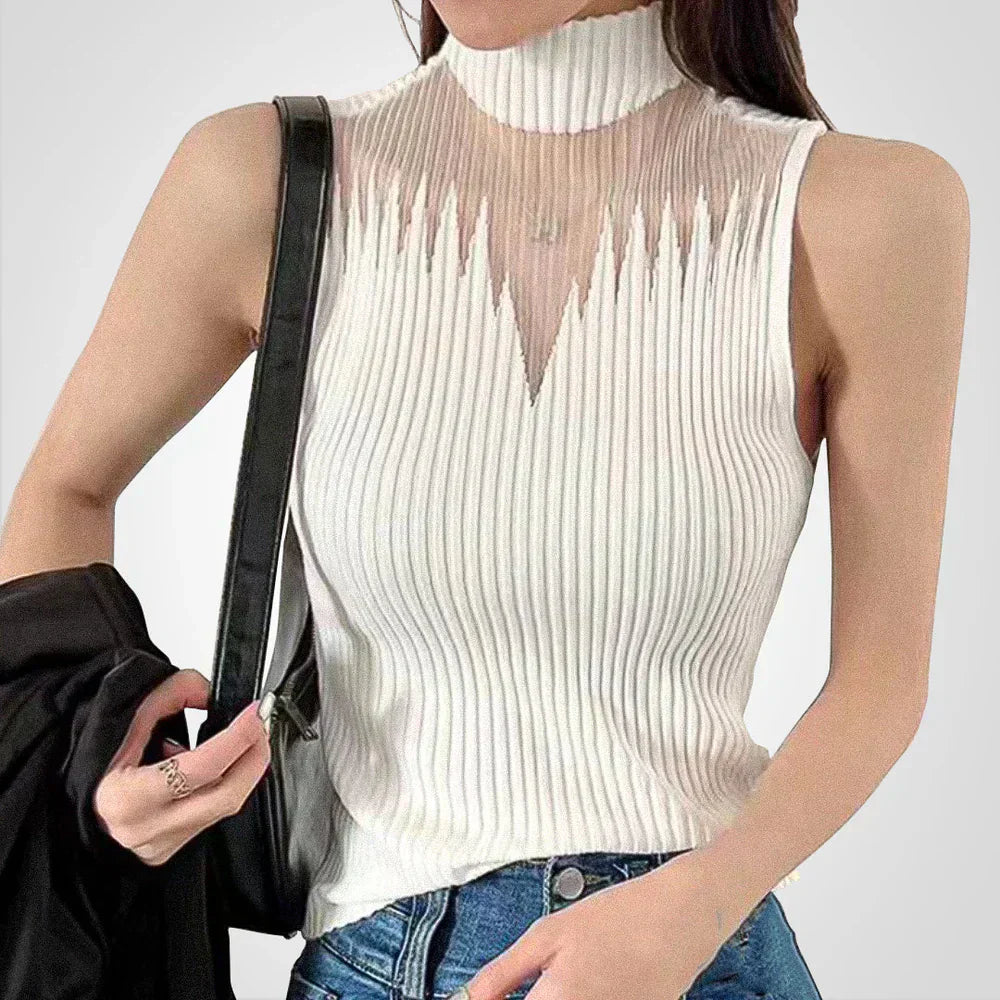 Sienna - Satin Halter Top
